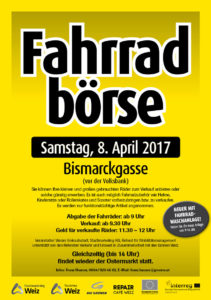 Plakat Fahrradboerse 2017